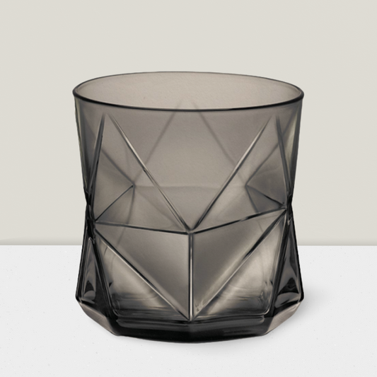 כוס סופרנוס - זכוכית שחורה - 330 מ׳׳ל